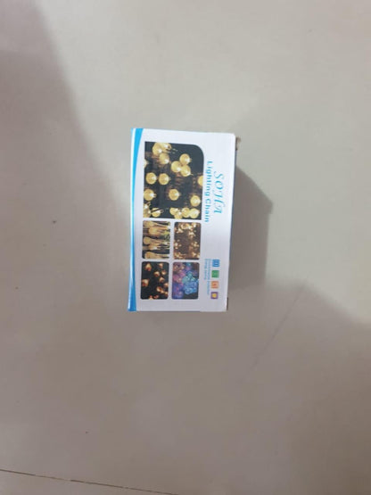 String Lights for Decoration - 14 LED Rain Drop Waterproof Fairy Lights for Diwali (Indoor/Outdoor)