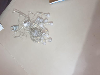 String Lights for Decoration - 14 LED Rain Drop Waterproof Fairy Lights for Diwali (Indoor/Outdoor)